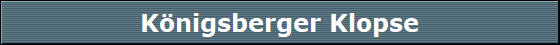 Knigsberger Klopse