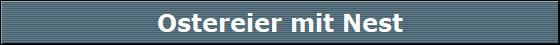 Ostereier mit Nest