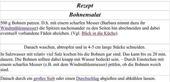 Rezept-Bohnensalat Rezept-Bohnensalat