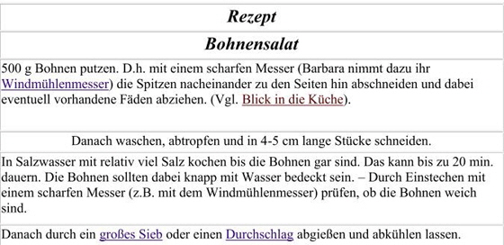 Rezept-Bohnensalat