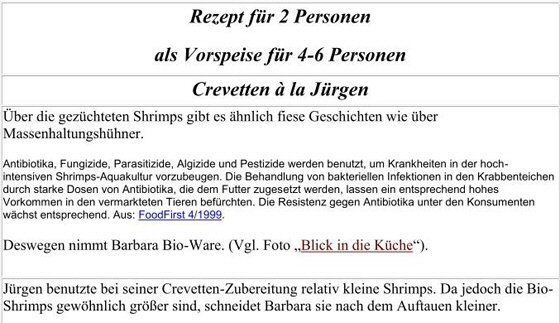 Rezept-Crevetten Rezept-Crevetten