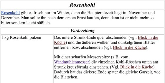 Rezept-Rosenkohl Rezept-Rosenkohl
